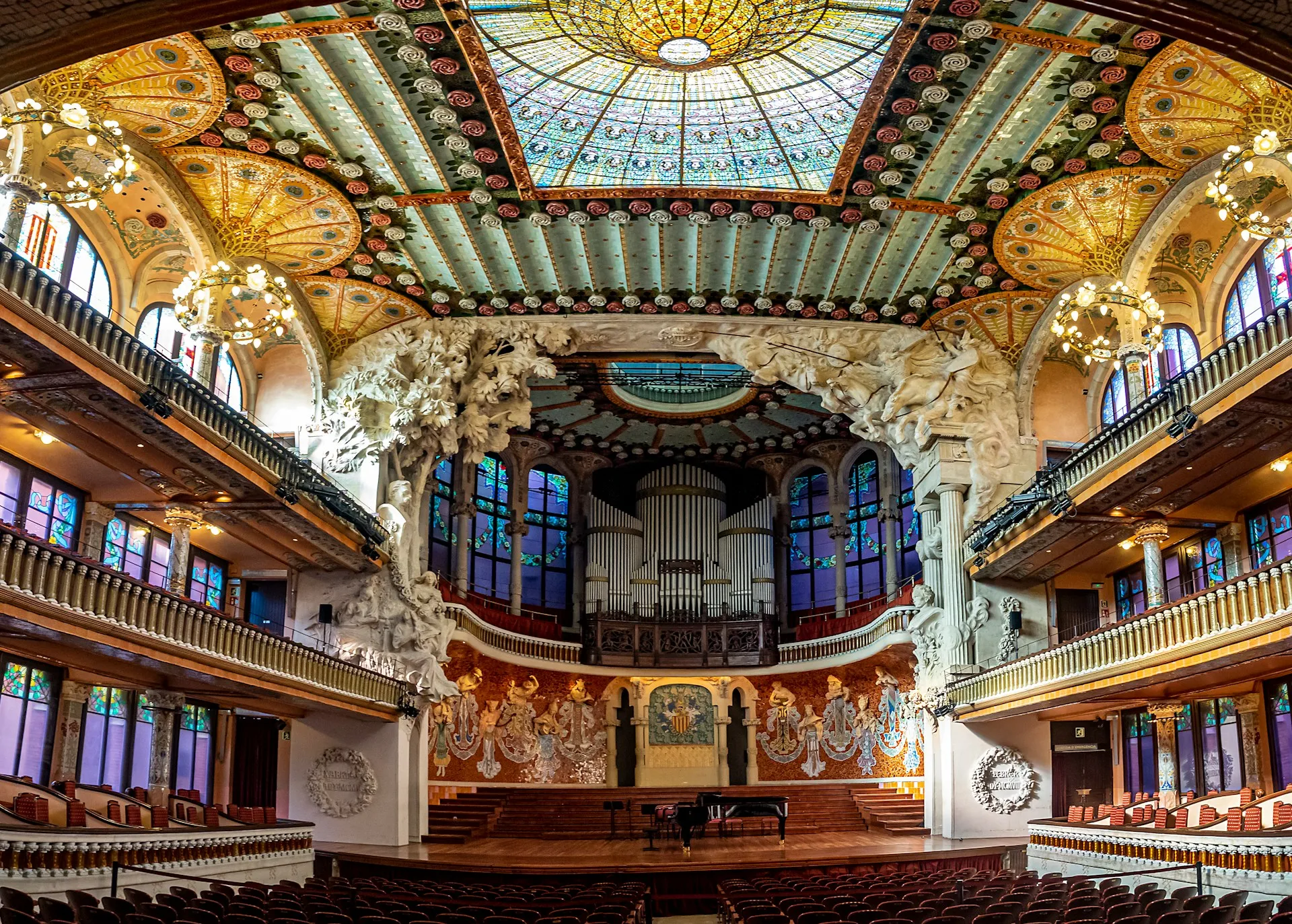 New Year's concert at the Palau de la Música