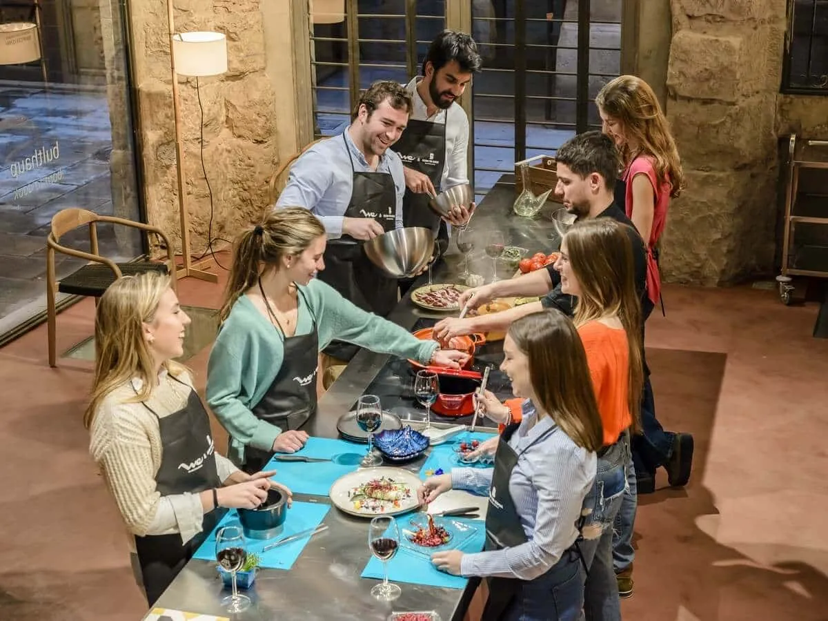 Showcooking in Barcelona: Traditional cooking class