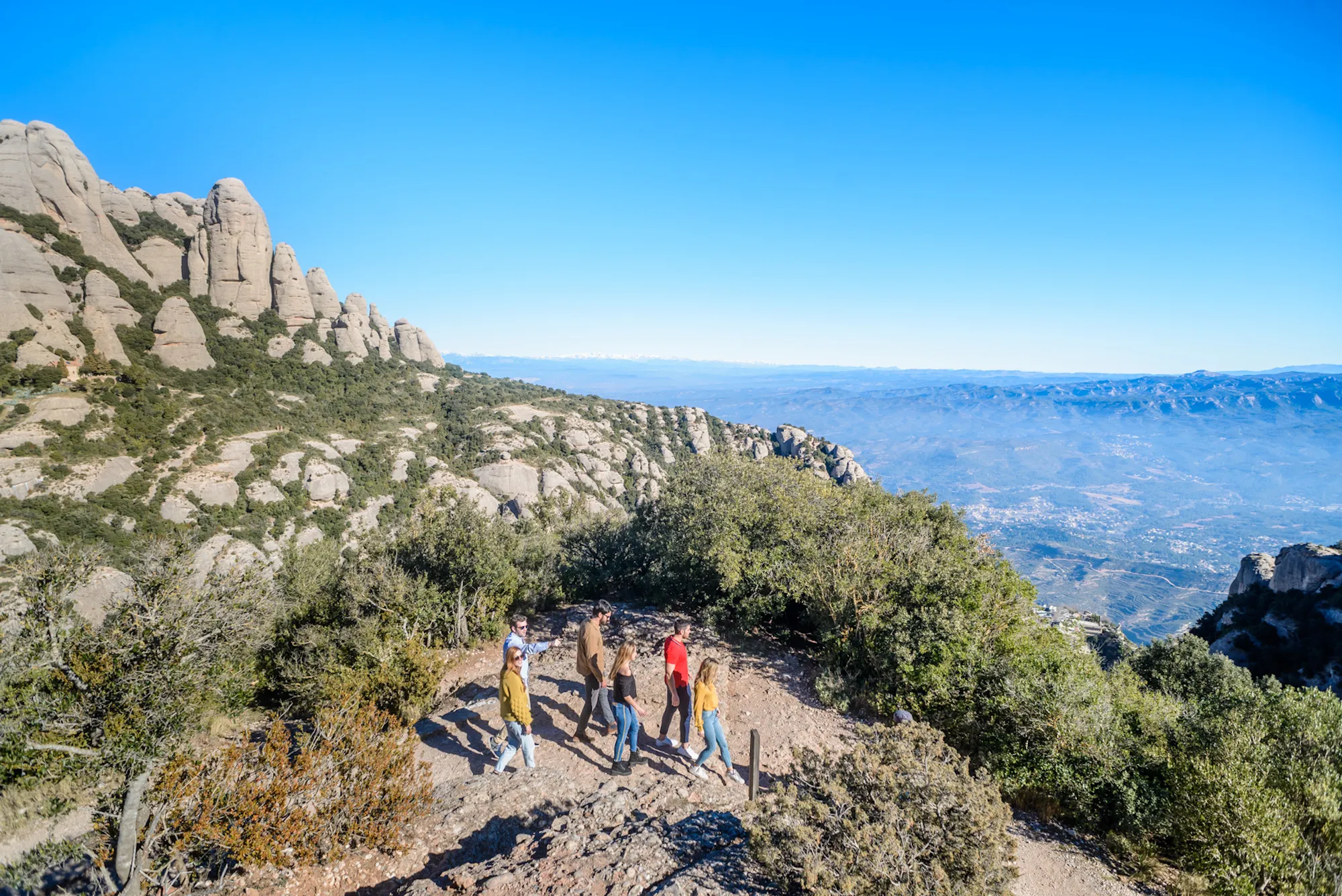 trekking routes in Barcelona