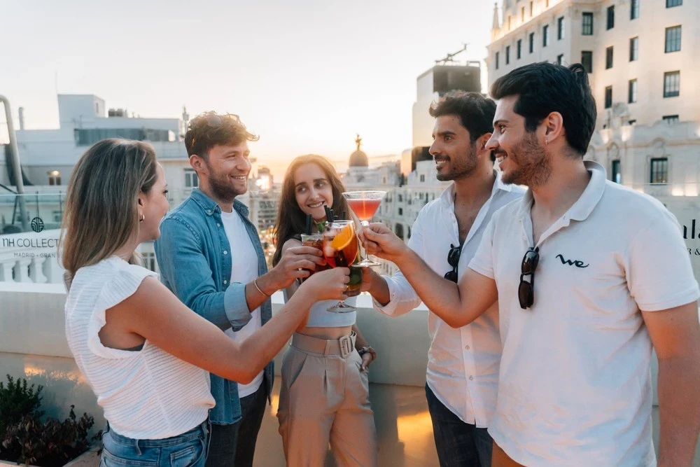 Madrid Small Group Tour: Prado Museum Visit & Rooftop Drinks Experience